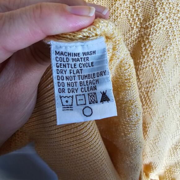 Vintage Bobby Jones Sweater‎ Vest-peach-Men's L - Picture 5 of 8